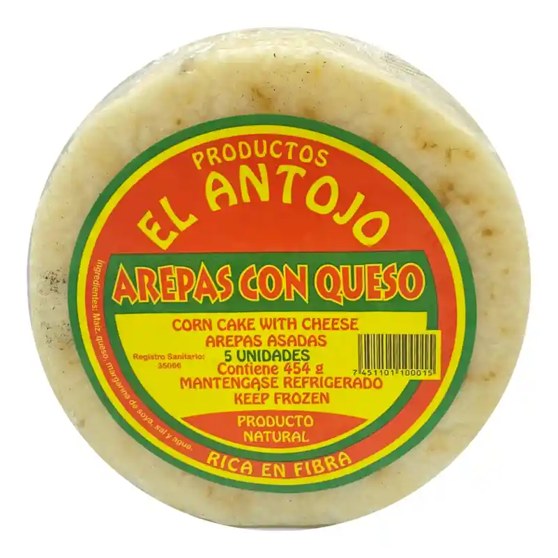 El Antojo Paisa Arepa con Queso