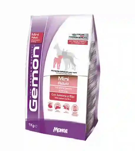 Gemon Dog Mini Adult Salmon and Rice 3 Kg
