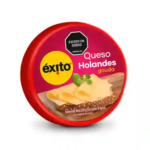 Queso Holandes Gouda Exito Marca Propia