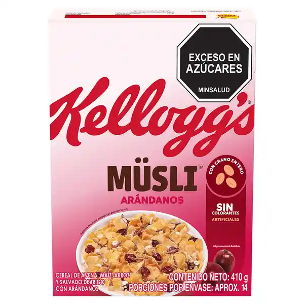 Kellogg's Cereal Musli Cosecha Roja