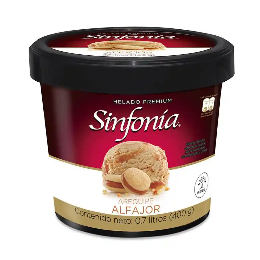 Helado Premium Arequipe Alfajor