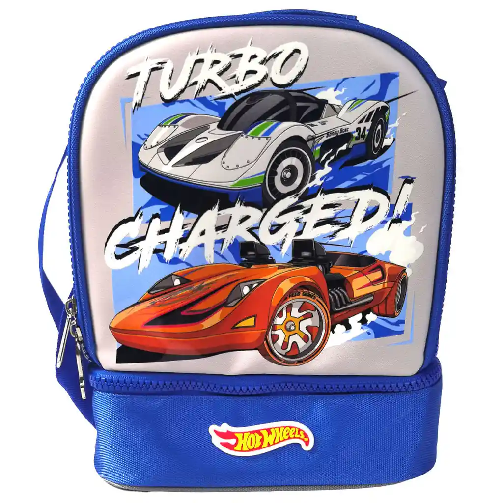 Lonchera Premium Hot Wheels Turbo Charged!