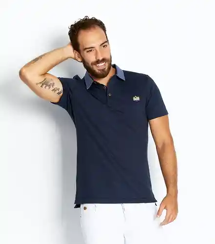 Unser Camiseta Polo Azul Talla XXL 821136