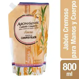 Aromasense Jabón Líquido para Manos y Cuerpo con Avena