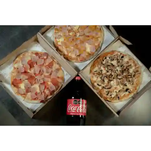 Combo 3 Pizza