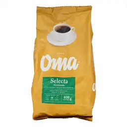 Café Tostado Molido Selecta Descafeinado Oma 