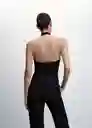 Top Cheryl Negro Talla S Mujer Mango