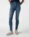 Jean Mujer Azul Talla 12 332G602_AZU174021