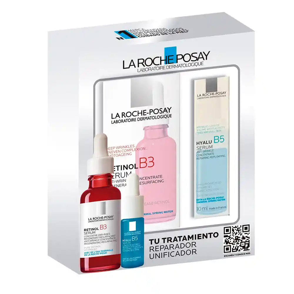  La Roche-Posay Kit Retinol Serum B3 + Mini Hyalu Serum B5 