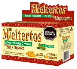 Mieltertos Sobre Caramelos Sabor a Mentholyplus