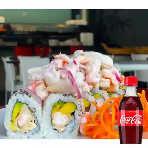 Combo Funsión Roll + Coca-cola Sabor Original 500 ml