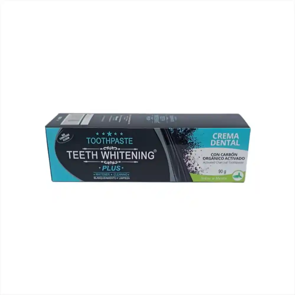 Crema Dental Blanqueamiento Con Carbon Activado
