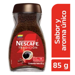 Café instantáneo NESCAFÉ Tradición x 85g