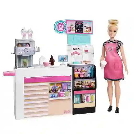 Barbie Muñeca Cafetería