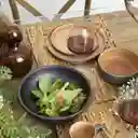 Tazón Negro Mate 25 cm Ambiente Gourmet