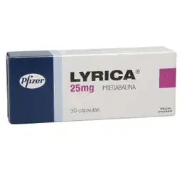 Lyrica Cápsulas (25 mg)