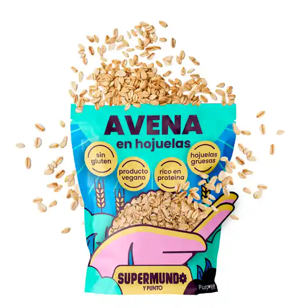 Avena Hojuela Sin Gluten Supermundo 500 g
