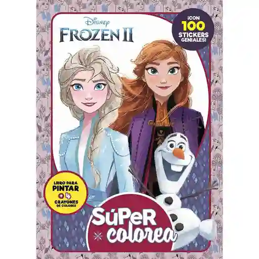 Disney Frozen II - Súper Colorea 