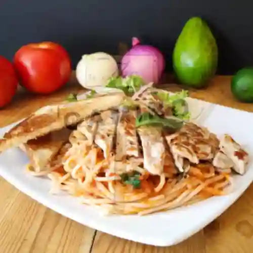 Pasta Napolitana de Pollo