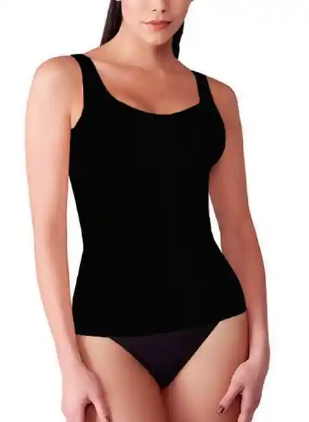 Tall Camiseta Control Mujer Negro a L Tall