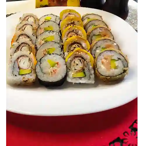 Sushi Mixto de 50 Bocados