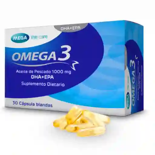 Mega We Care Suplemento Omega 3