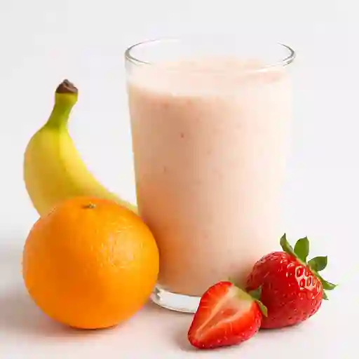 Jugos naturales en leche