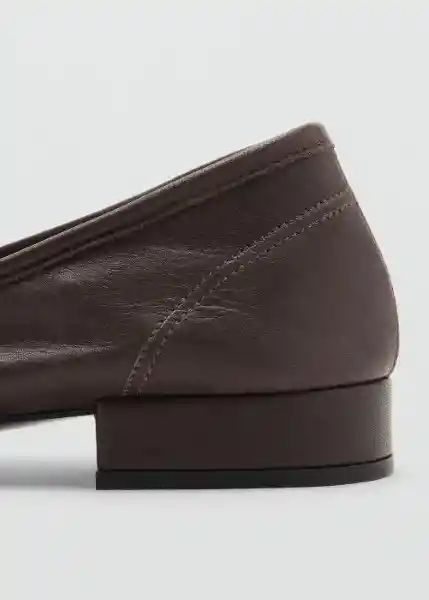 Zapatos Baila Chocolate Talla 37 Mujer Mango