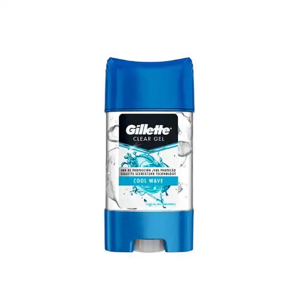 Gillette Desodorante en Gel Clear Cool Wave 5
