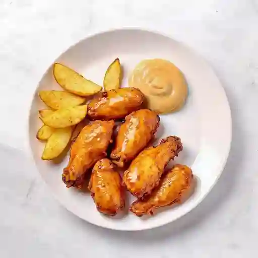 Alitas Bbq O Miel Mostaza