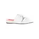 Sandalias Plana Georgia Blanco Talla 40