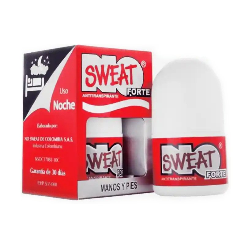No Sweat Desodorante Antitranspirante Forte en Roll on
