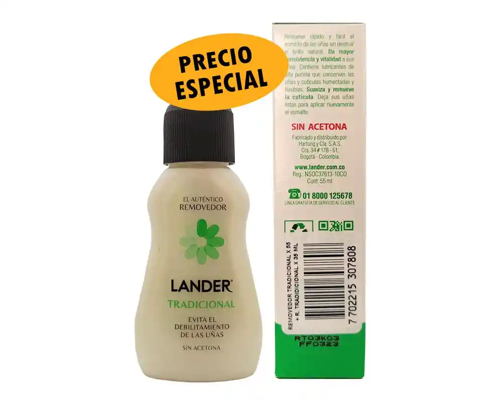Of Removedor Endurecedor+ Removedor Lander