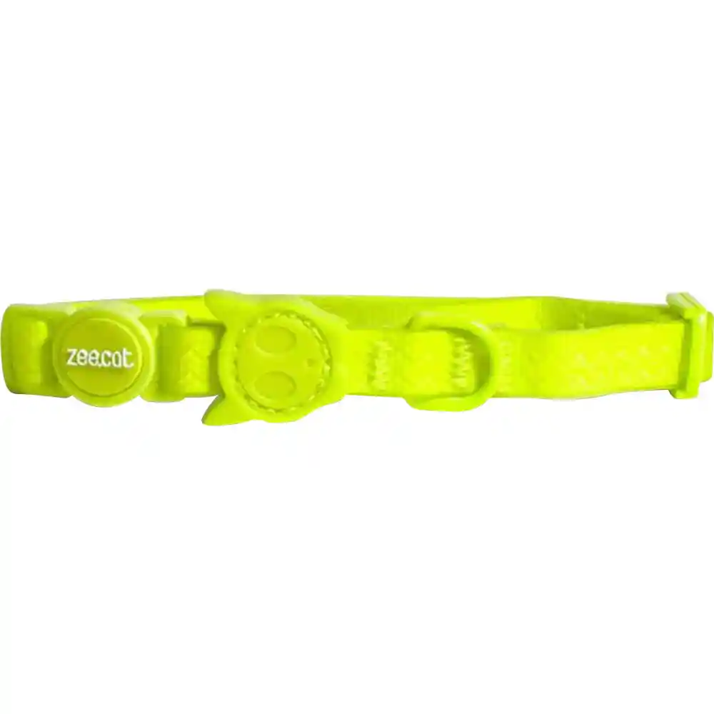 Zee.cat Neopro Lime Green Cat Collar Gato