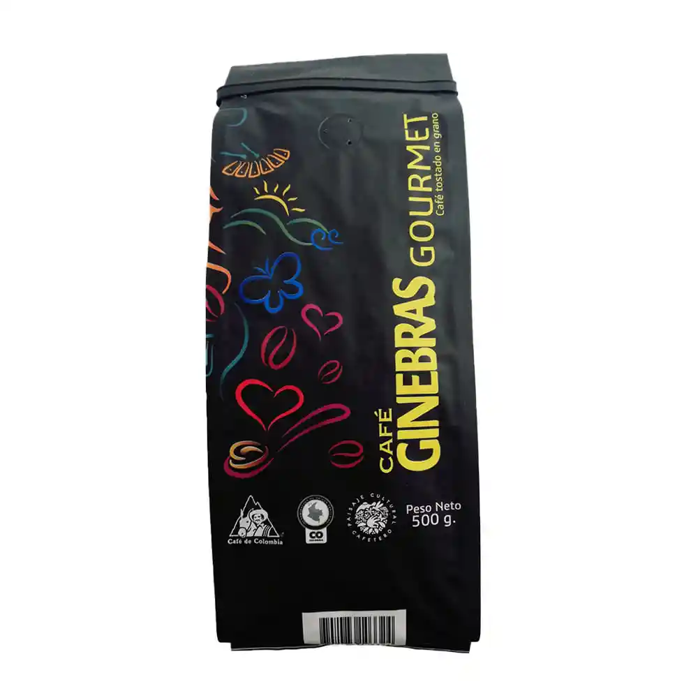 Ginebras Café Gourmet Tostado en Grano