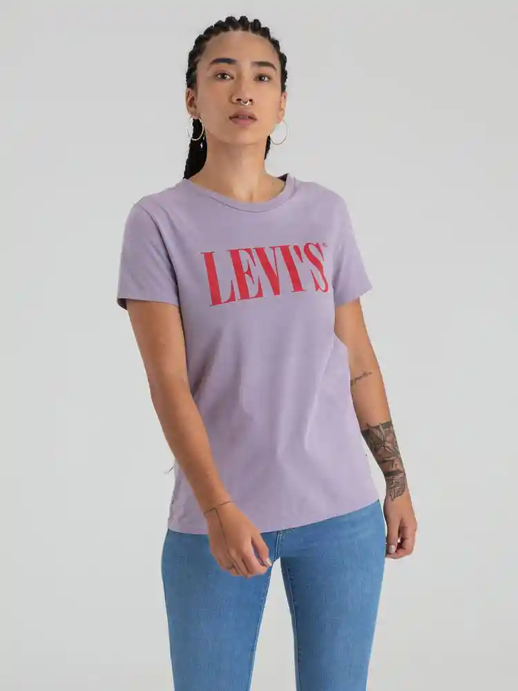 Camiseta Manga Corta Mujer S-lavanda