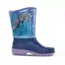 Disney Botas de Lluvia Frozen Suleima Niña Azul Lila Talla 24