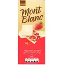 Mont Blanc Barra de Chocolate Blanco con Fresa Liofilizada