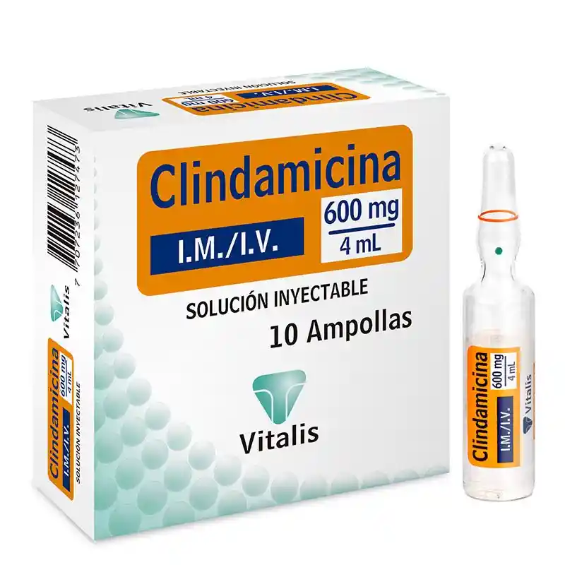Vitalis Clindamicina Solución Inyectable (600 mg)