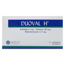 Duoval H (5 mg / 160 mg / 12.5 mg)