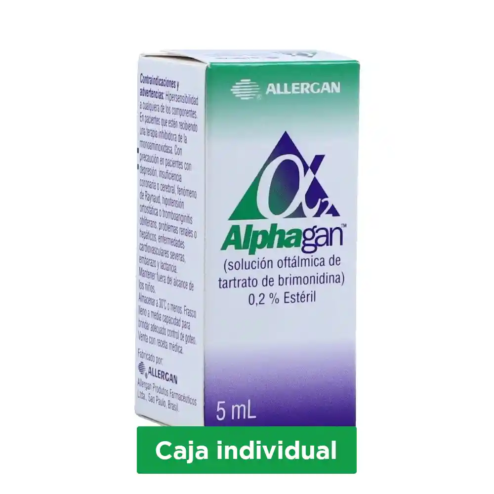 Alphagan Solución Oftálmica (0.2%)
