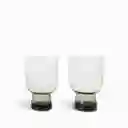 Vaso Aspen Gris Ambiente Gourmet