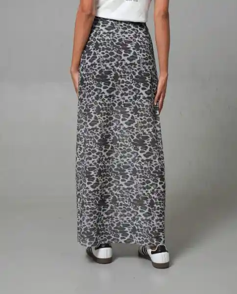 Falda Mujer Gris 14 242G002_GRI180601 Rifle