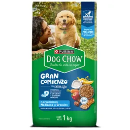 Dog Chow Alimento Perro Cachorros Medianos y Grandes
