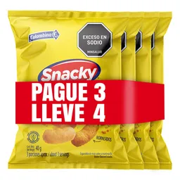 Snacky Pasabocas de Maíz Salado Sabor Mantequilla