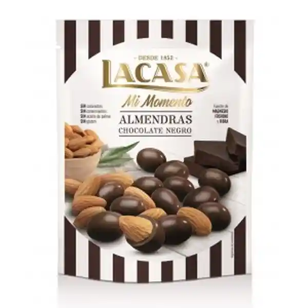 Lacasa Almendra Cubierta de Chocolate Negro Doy