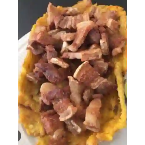 Patacón Chicharrón