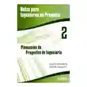 Notas Para Ingenieros de Proyecto