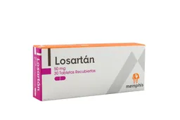 Memphis Losartán Tabletas Recubiertas (50 mg)