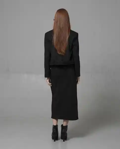 Falda Mujer Negro Talla 6 249G002_NEG194007 Rifle